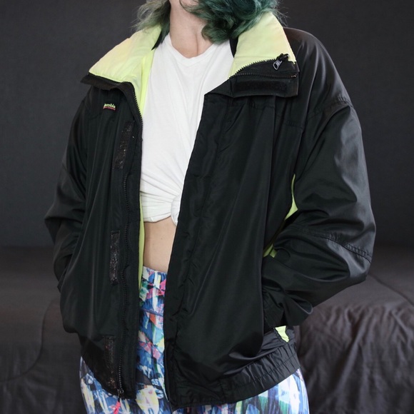 Vintage Neon Statement Columbia Jacket - Picture 3 of 7